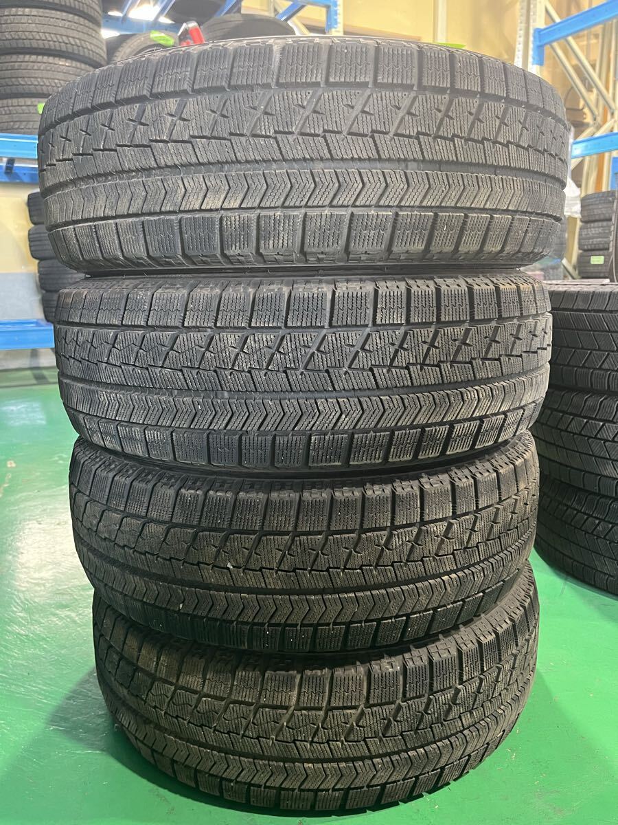 【1418】15インチ★スタッドレス BRIDGESTONE BLIZZAK VRX 195/65R15 91Q 2020年製 9分山 冬用 中古タイヤ 4本セット拍卖