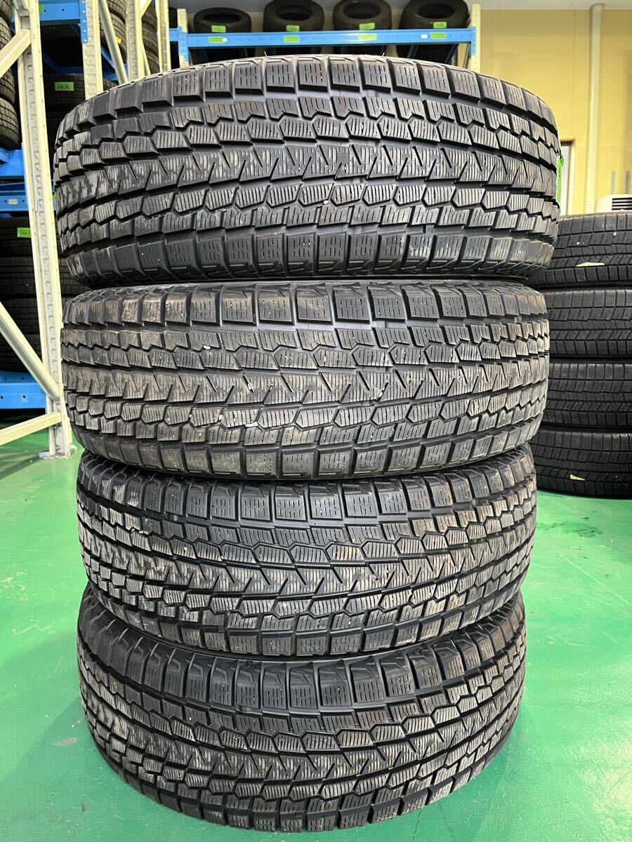 【1567】17インチ スタッドレス YOKOHAMA iceGUARD G075 225/60R17 99Q 冬用 2022年 9分山 中古タイヤ 4本セット拍卖