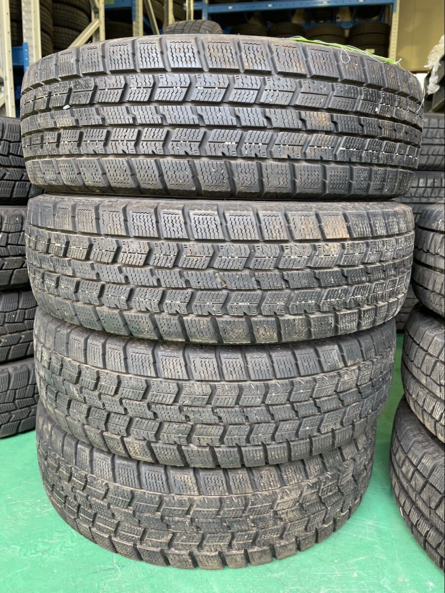 【1288】14インチ スタッドレス GOODYEAR ICENAVI 7 165/65R14 79Q 冬用 2021年製 9分山 中古タイヤ 4本セット拍卖