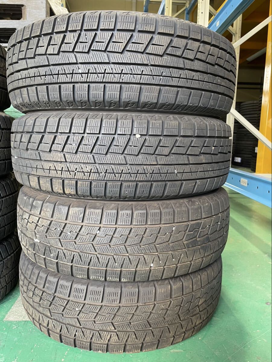 【1290】15インチ スタッドレス YOKOHAMA ice GUARD iG60 195/65R15 91Q 冬用 2本/2023年製 2本/2022年製 9分山 中古4本拍卖