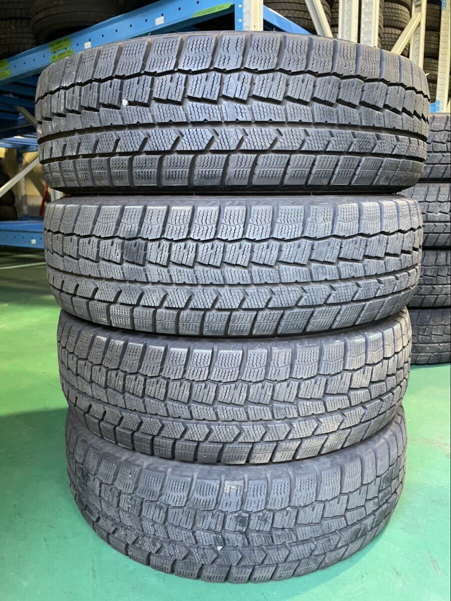 【1333】★バリ溝★15インチ スタッドレス DUNLOP WINTER MAXX WM02 175/65R15 84Q 冬用 2023年製 9分山 中古タイヤ 4本セット拍卖