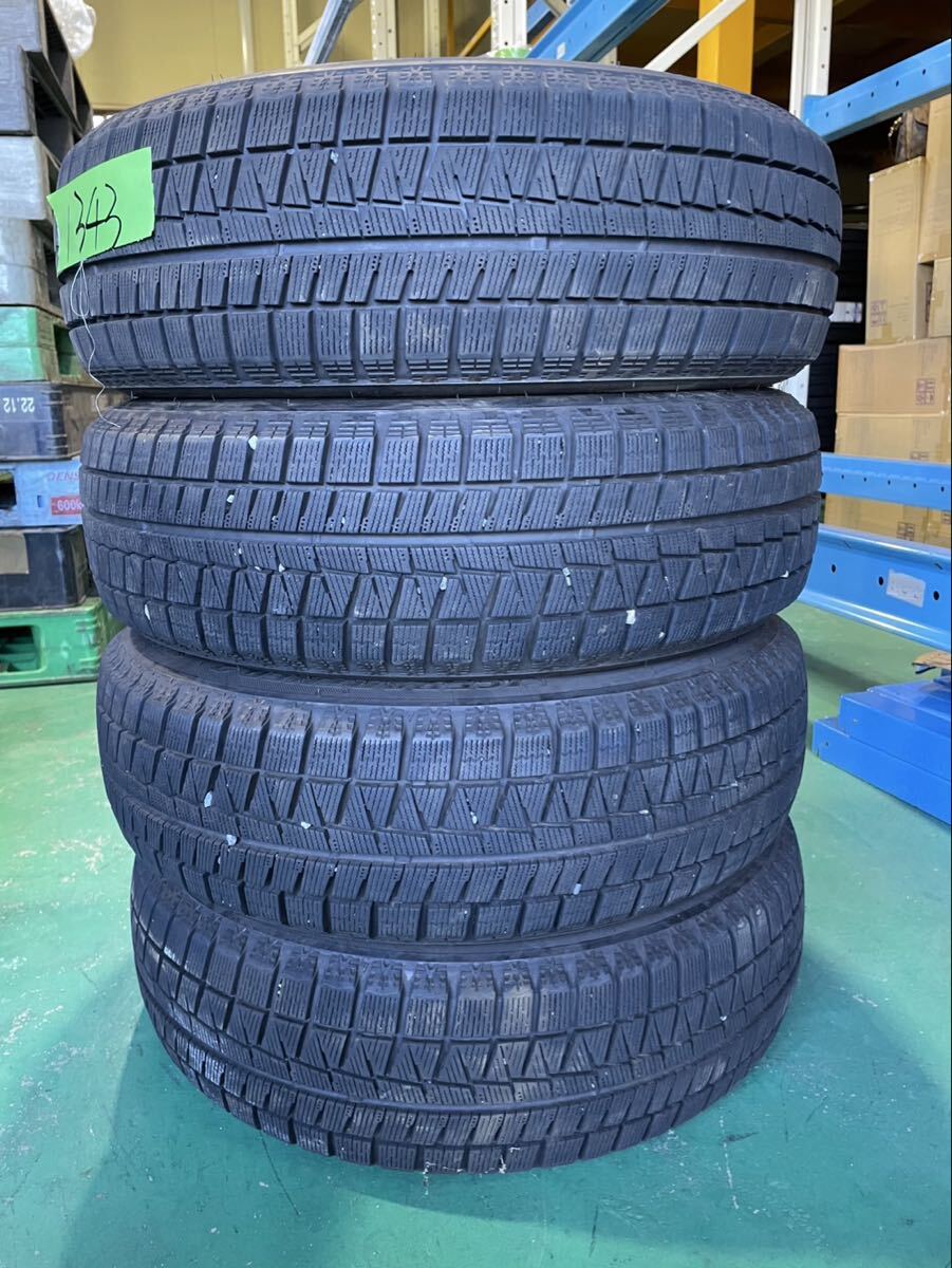 【1343】15インチ★スタッドレス BRIDGESTONE ICEPARTNER2 175/65R15 84Q 2022年製 8分山 冬用 中古タイヤ 4本セット拍卖