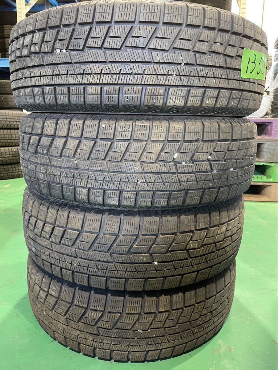 【1350】15インチ★スタッドレス YOKOHAMA iceGUARD IG60 195/65R15 91Q 2021年製 9分山 冬用 中古タイヤ 4本セット拍卖