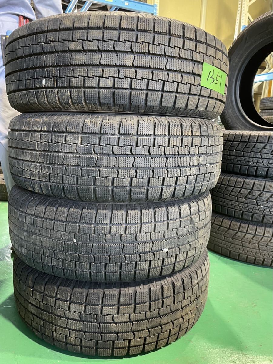 【1351】15インチ★スタッドレス iceFRONTAGE 195/65R15 91Q 2021年製 9分山 冬用 中古タイヤ 4本セット拍卖