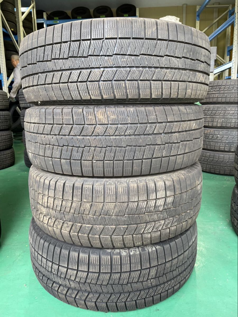 【1438】16インチ スタッドレス DUNLOP WINTERMAXX 03 215/60R16 95Q 冬用 2021年製 9分山 中古タイヤ 4本セット拍卖