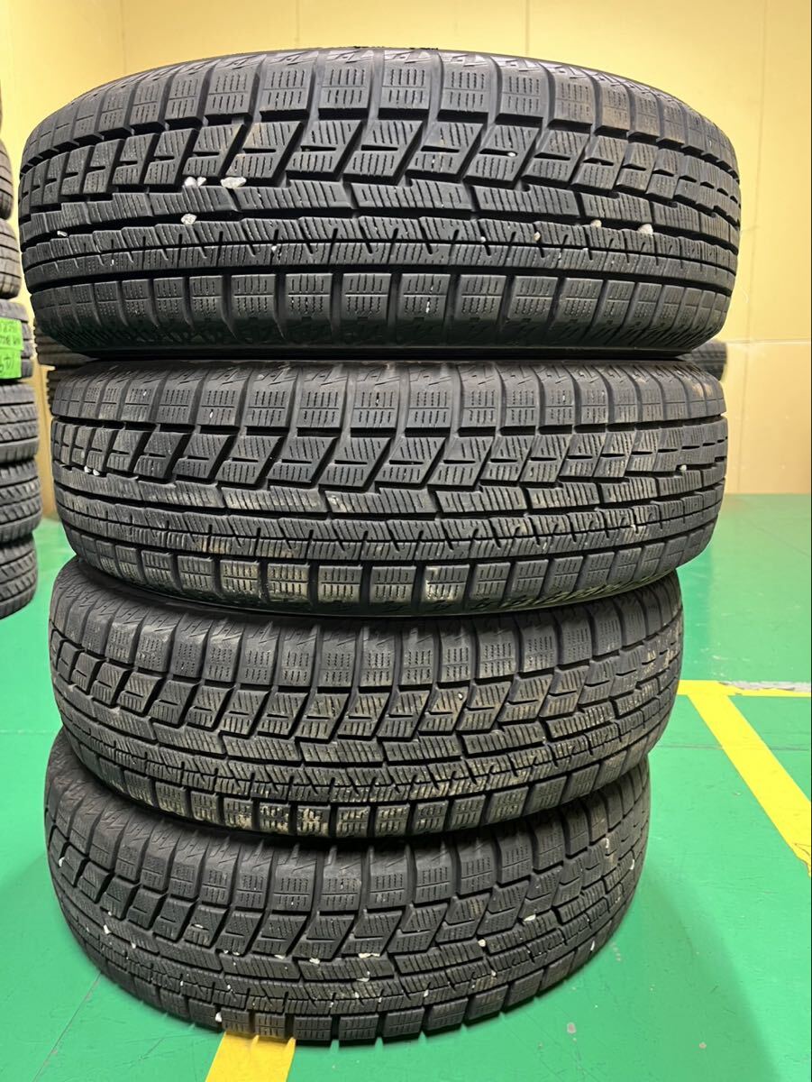 【1500】13インチ★スタッドレス YOKOHAMA iceGUARD iG60 155/65R13 73Q 2021年製 9分山 冬用 中古タイヤ 4本セット拍卖
