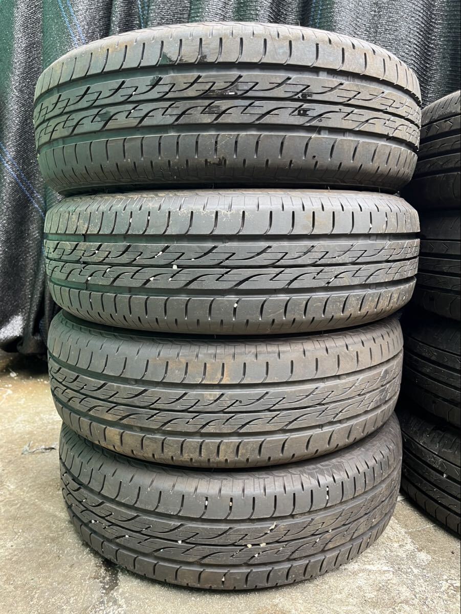 【1513】13インチ★オンロード BRIDGESTONE NEXTRY 155/65R13 73S 2022年製 夏用 8分山 中古タイヤ 4本セット拍卖