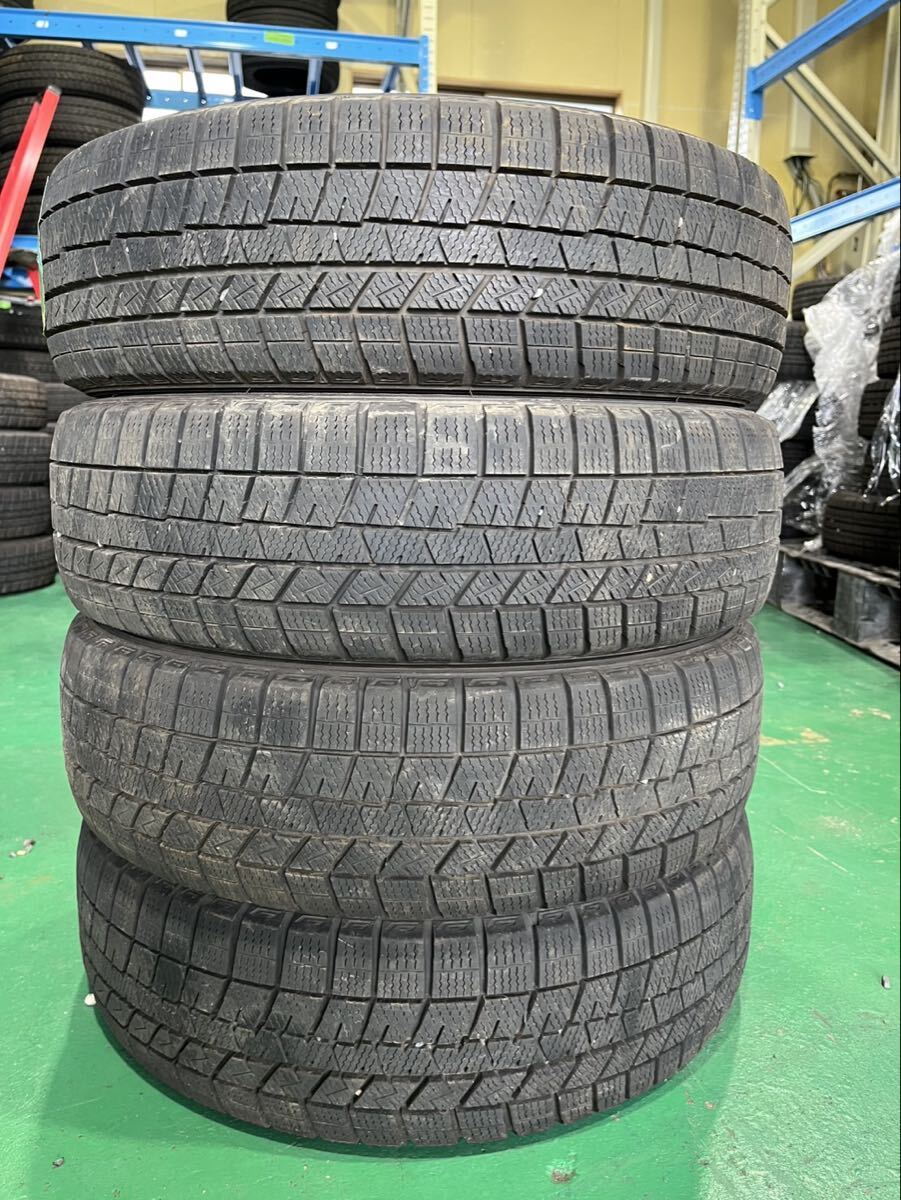 【1541】14インチ スタッドレス DUNLOP WINTERMAXX 03 155/65R14 75Q 冬用 2022年製 9分山 中古タイヤ 4本セット拍卖