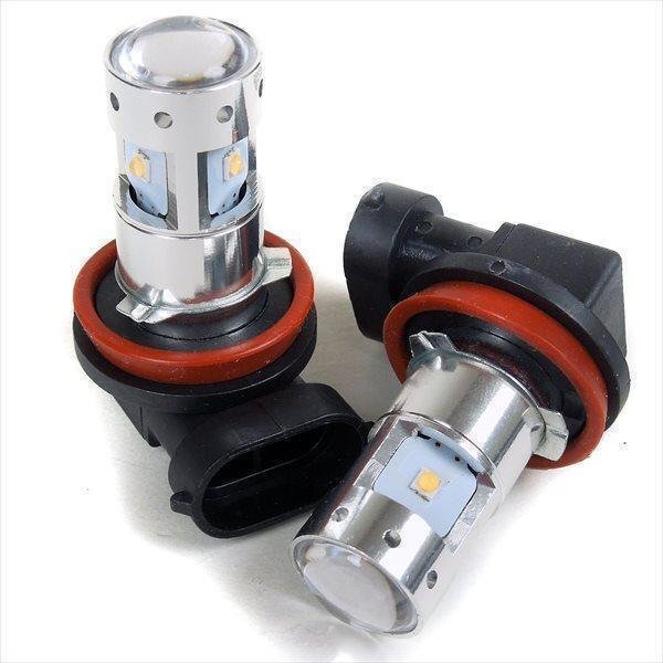 LED フォグランプ フォグライト 純正交換 H11 30W 左右1セット 前部霧灯 補助前照灯拍卖