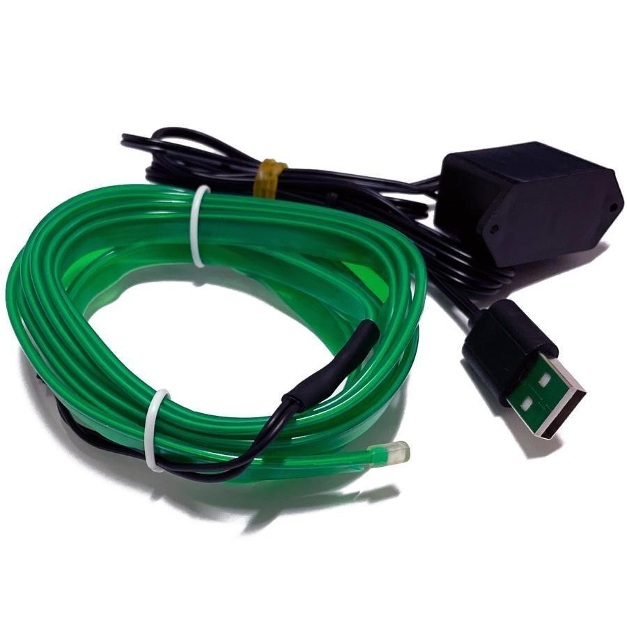 ELワイヤー ネオン テープライト 12V 2M LED ELネオン ネオンチューブテープライト 間接照明 ルームランプ拍卖