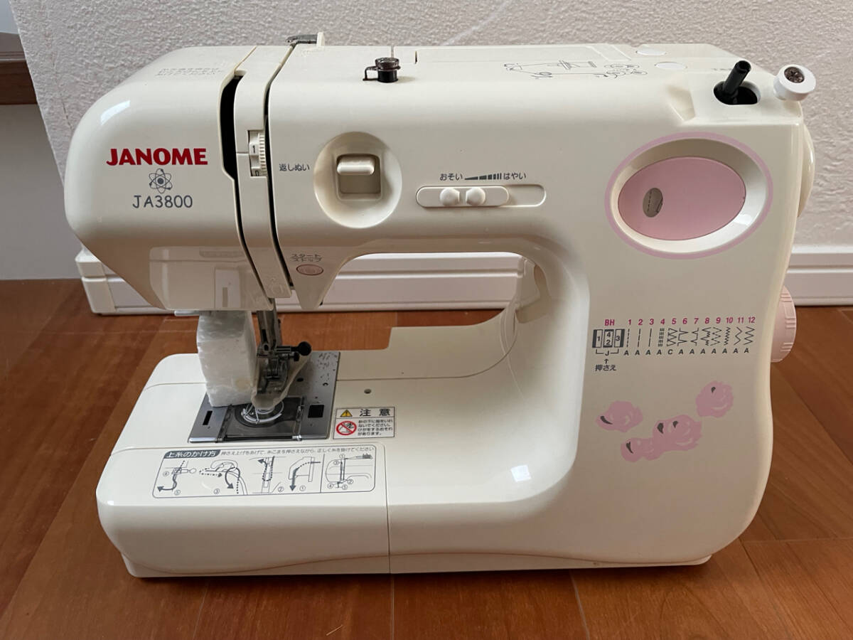 JANOME ジャノメ ミシン JA3800 662型 未使用新品 長期保管品(やや難あり) 手工芸 ハンドクラフト拍卖