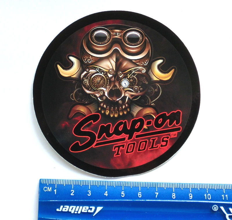 日本未入荷 Snap-on(スナップオン) ステッカー ラウンドスカル USA純正 並行輸入 新品未使用 即決拍卖