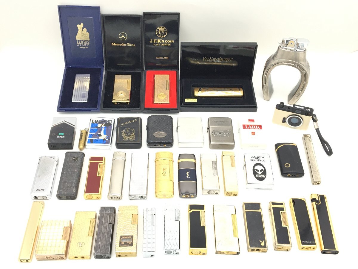 ■ オイル&ガスライター「Dunhill / GIVENCHY / YSL」等 まとめ 現状渡し 中古 喫煙具【UW100617】拍卖