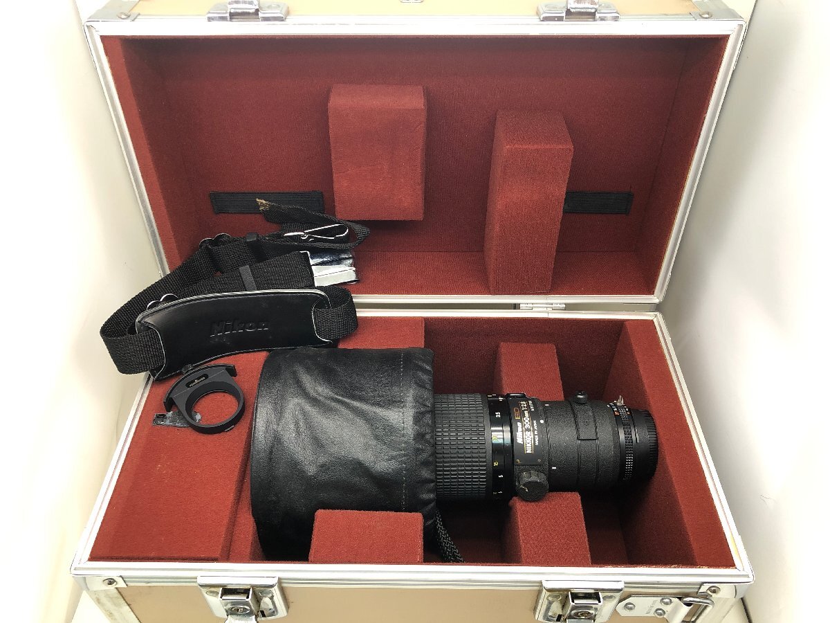 Nikon ED NIKKOR 300mm 1:2.8 一眼レフカメラ用 レンズ ジャンク 中古【UW100757】●拍卖