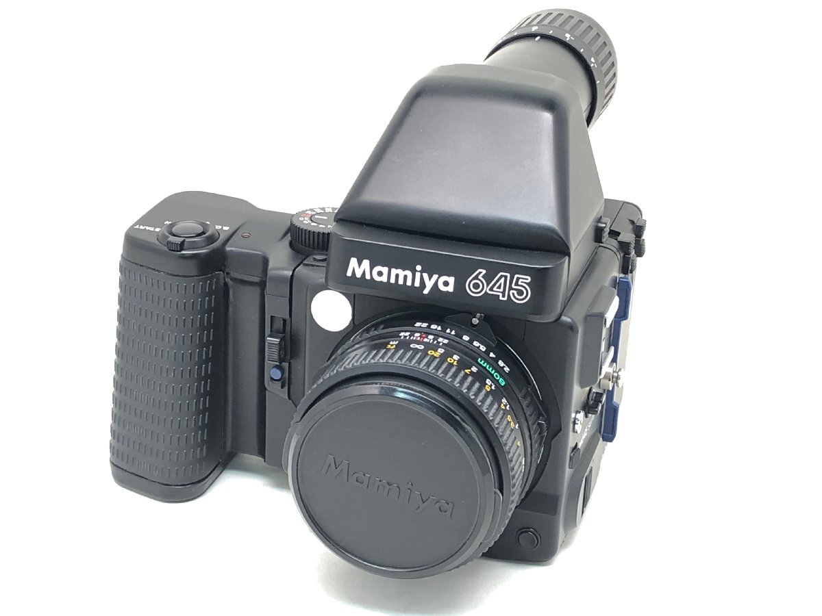 マミヤ Mamiya 645 SUPER / MAMIYA-SEKOR C 80mm 1:2.8 N 中判カメラ ジャンク 中古【MA030042】●拍卖