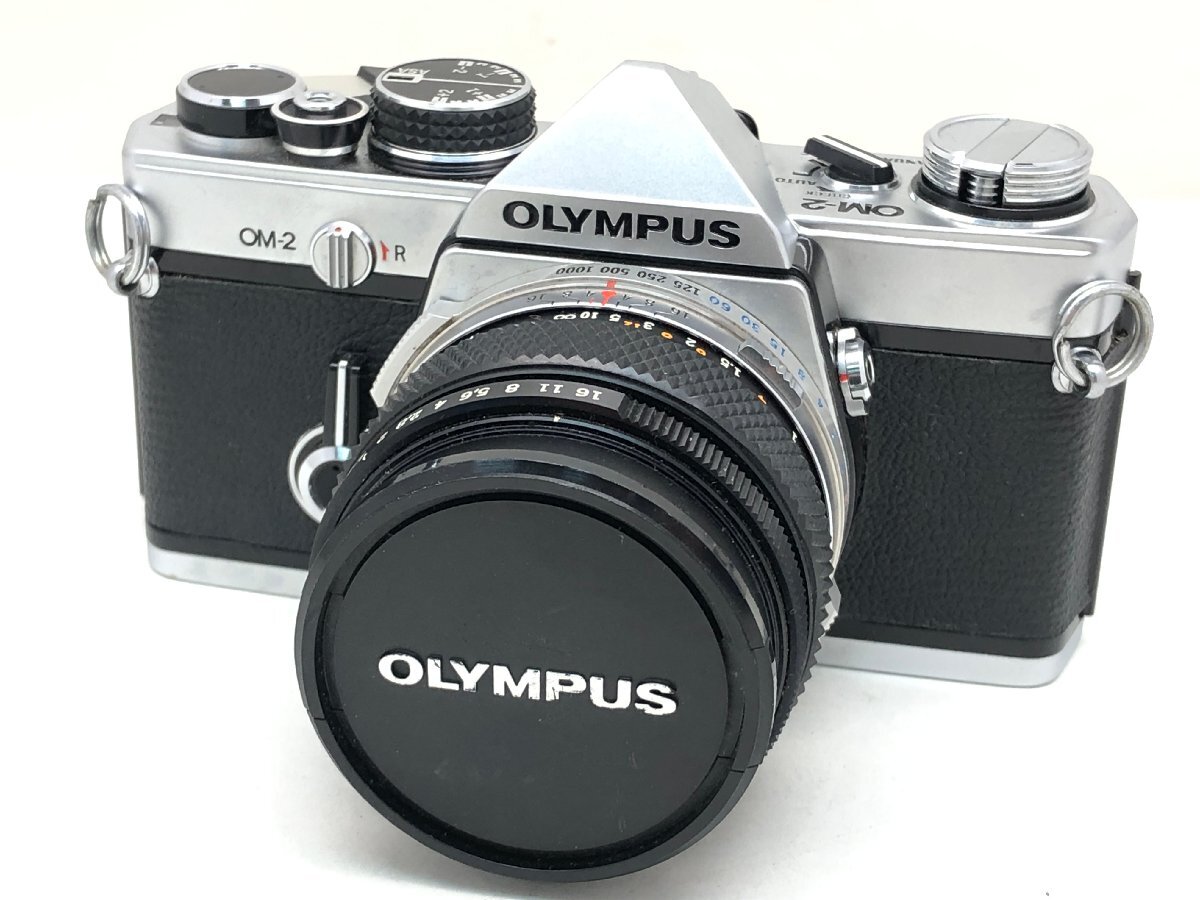 OLYMPUS OM-2 / OM-SYSTEM G.ZUIKO AUTO-S 1:1.4 f=50mm 一眼レフカメラ ジャンク 中古【UW100778】●拍卖