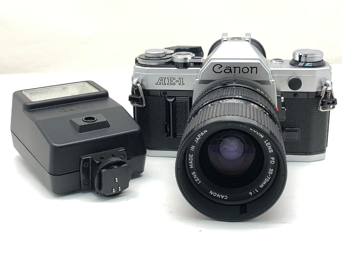 Canon AE-1 PROGRAM / FD 35-70mm 1:4 一眼レフカメラ ジャンク 中古【UW100775】●拍卖