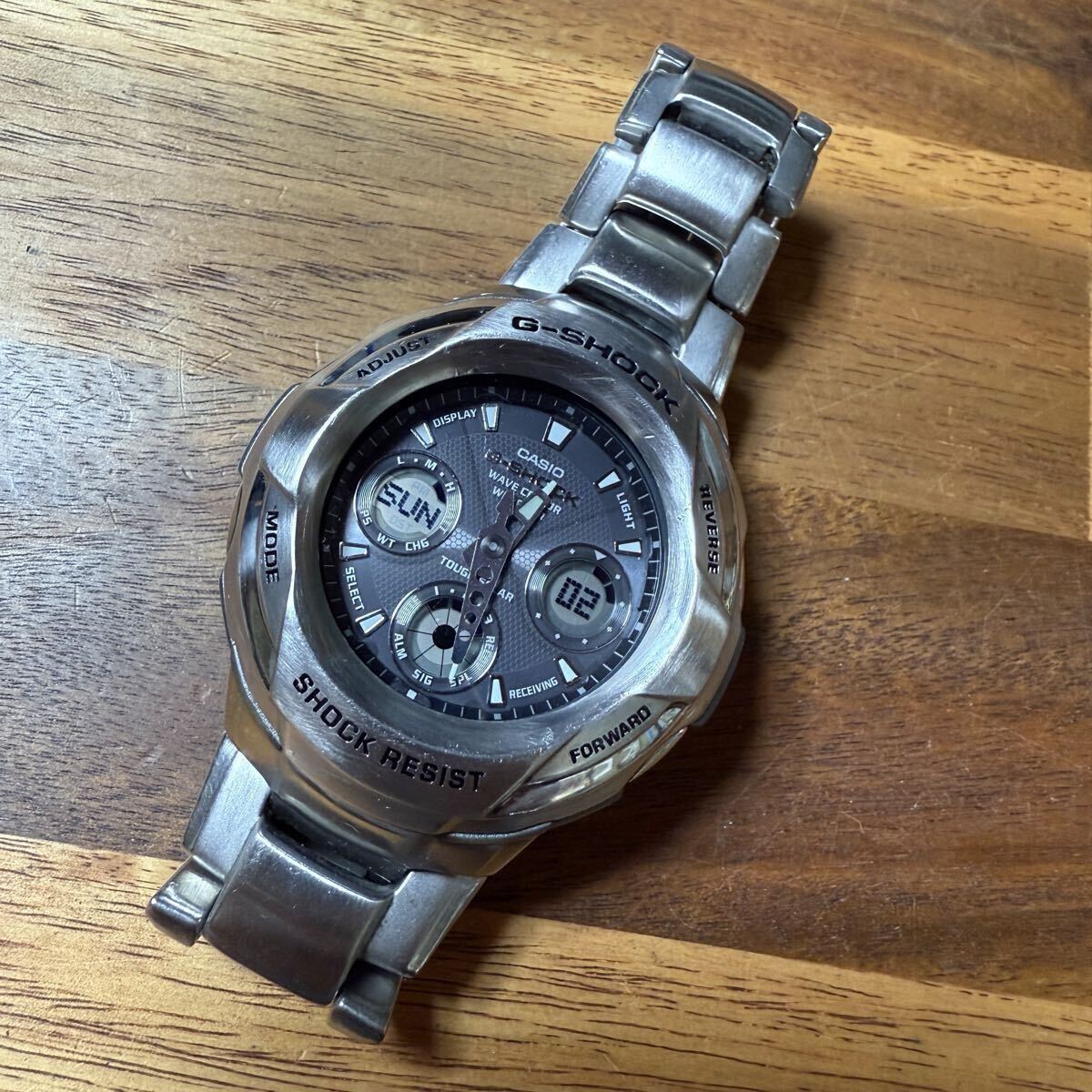 【1円スタート】CASIO G-SHOCK GW-1800DJ 電波ソーラー 可動品 ビジネス にもオススメ拍卖