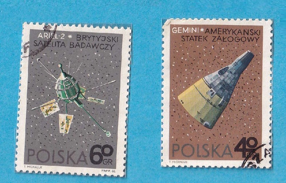 ● ポーランド の 切手「宇宙探査」1964年発行 消印有り 拍卖