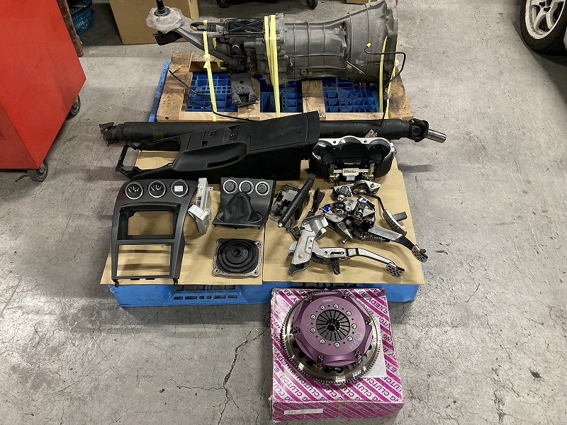 【日産純正 Z33】フェアレディZ バージョンST VQ35DE 6速マニュアル 6MT ミッション / EXEDY ツインプレート 乗せ換え セット拍卖