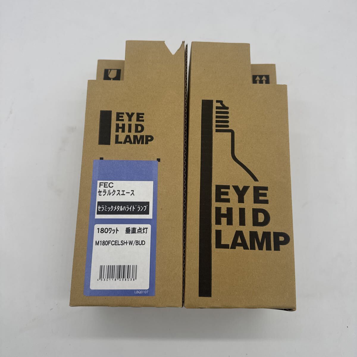 【未使用、送料無料】 岩崎電気 アイ水銀ランプ 2灯 FEC セラルクスエース M180FCELSH-W/BUD セラミックメタルハライドランプ IWASAKI 5拍卖
