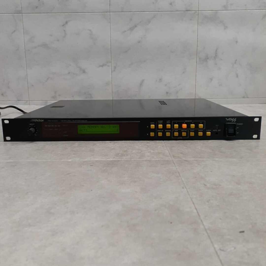 Q SD-251017-1766 Victor JVC PS-D320 ハウリングサプレッサー 業務用 ビクター オーディオ機器 音響機器 通電確認済拍卖