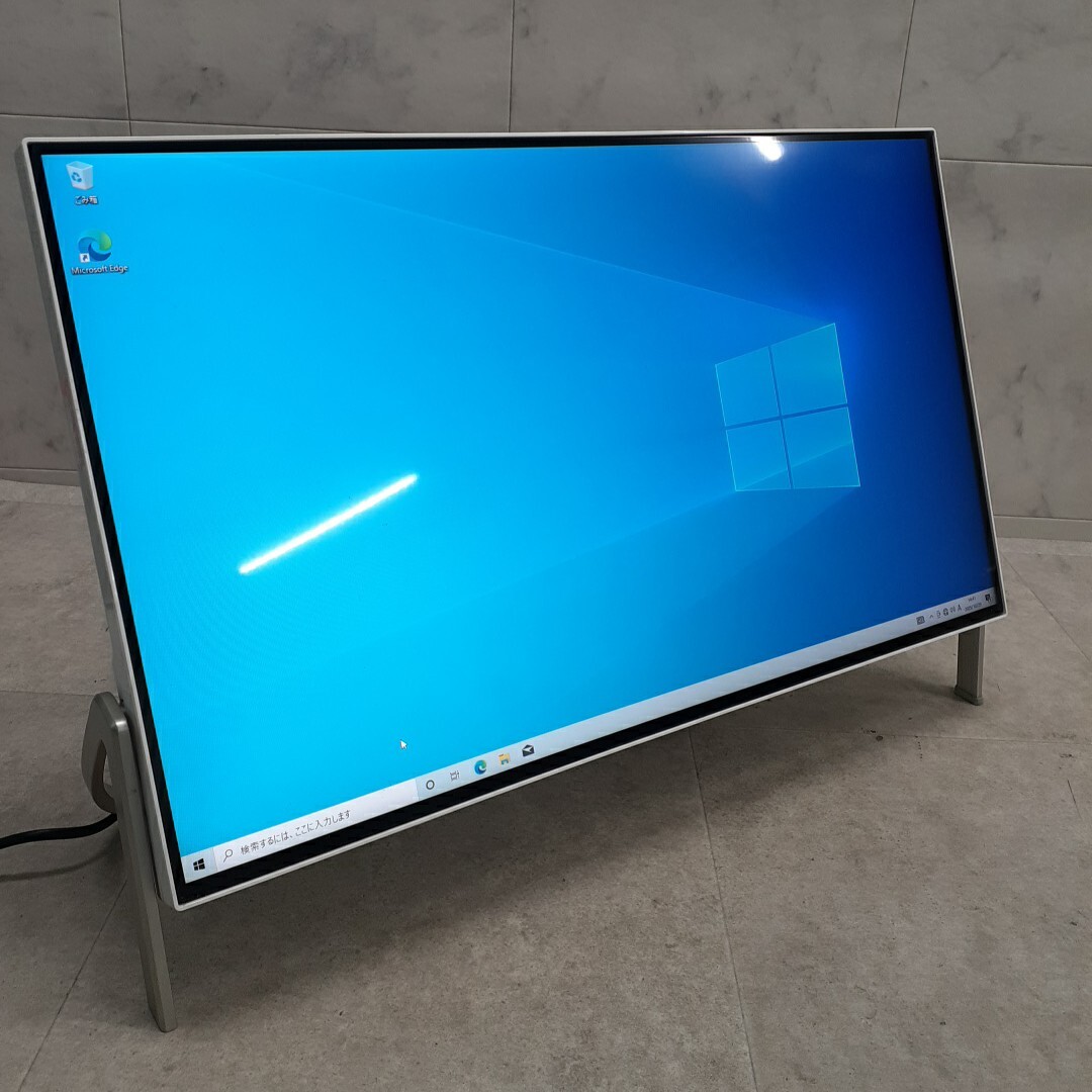 3P-251029-2096-J FUJITSU ESPRIMO FH52/D1 FMVF52D1W デスクトップ 一体型PC Celeron CPU 3865U メモリ 4GB HDD 1TB Windows10 Home拍卖