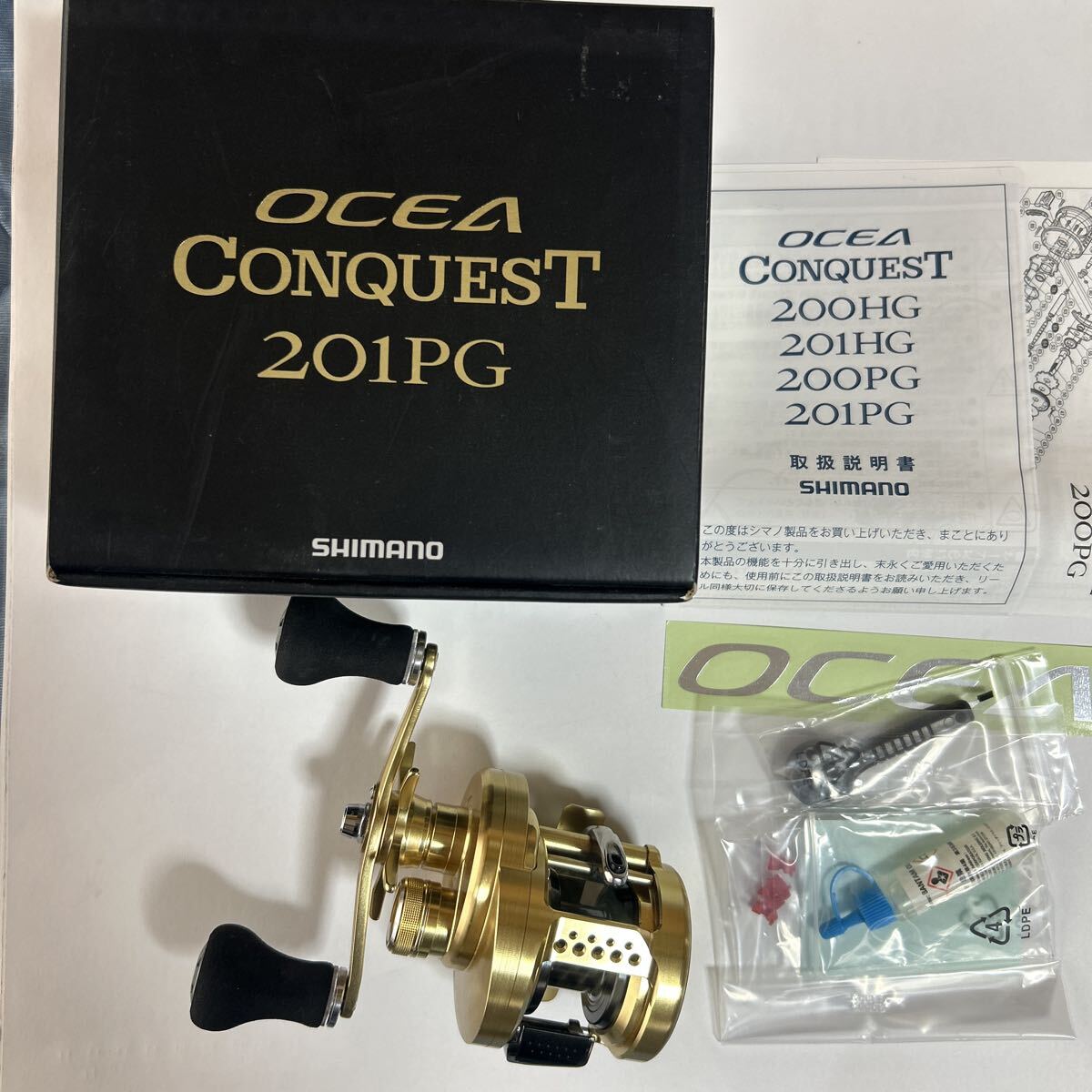 シマノ SHIMANO オシアコンクエストOCEA CONQUEST201 PG 使用1回 極美品拍卖