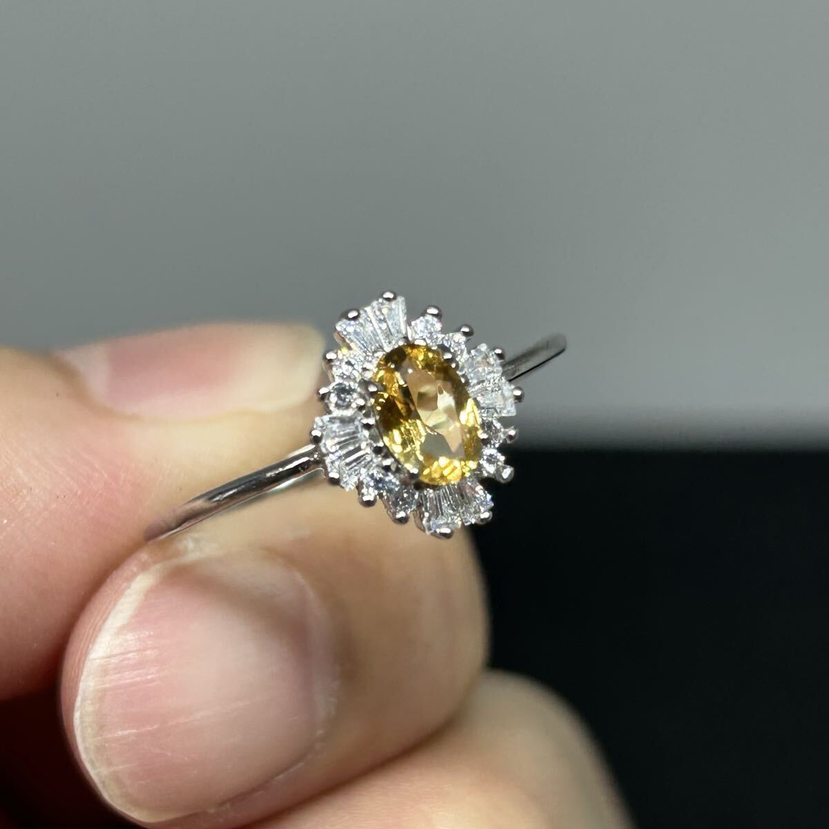 009シトリン指輪拍卖