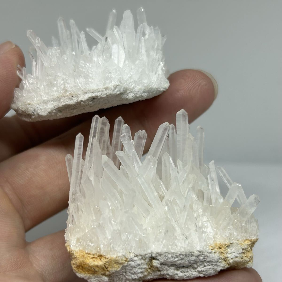 ◇493 天然石 水晶 クラスター 2点◇拍卖