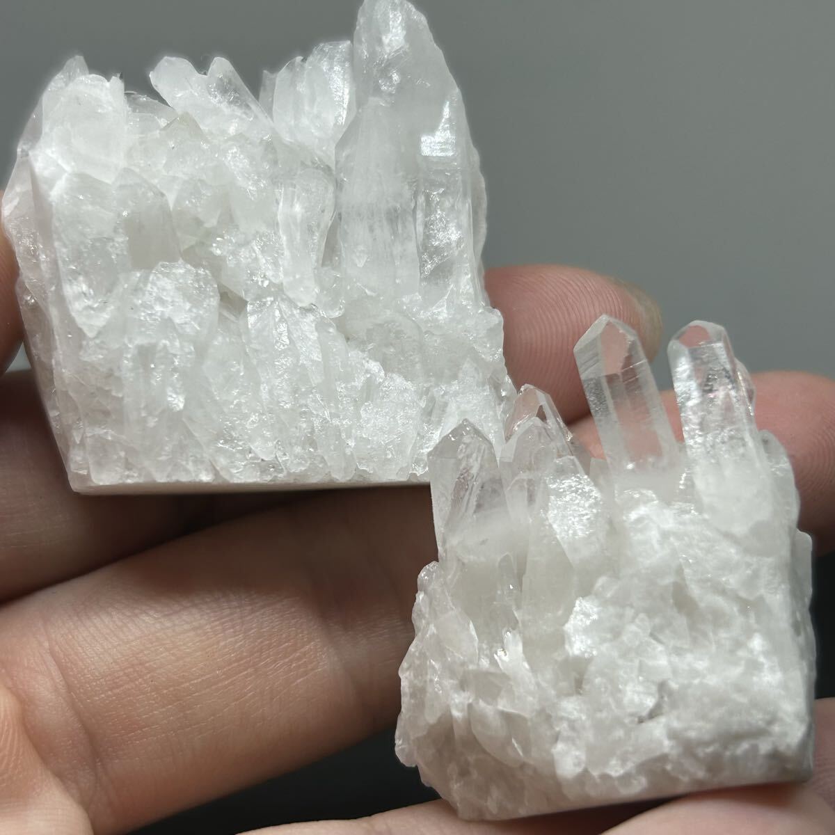 □015 家相 水晶 クラスター 2点□拍卖