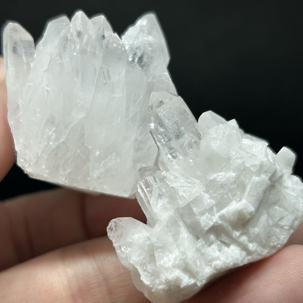 【027 風水 水晶 クラスター 2点】拍卖