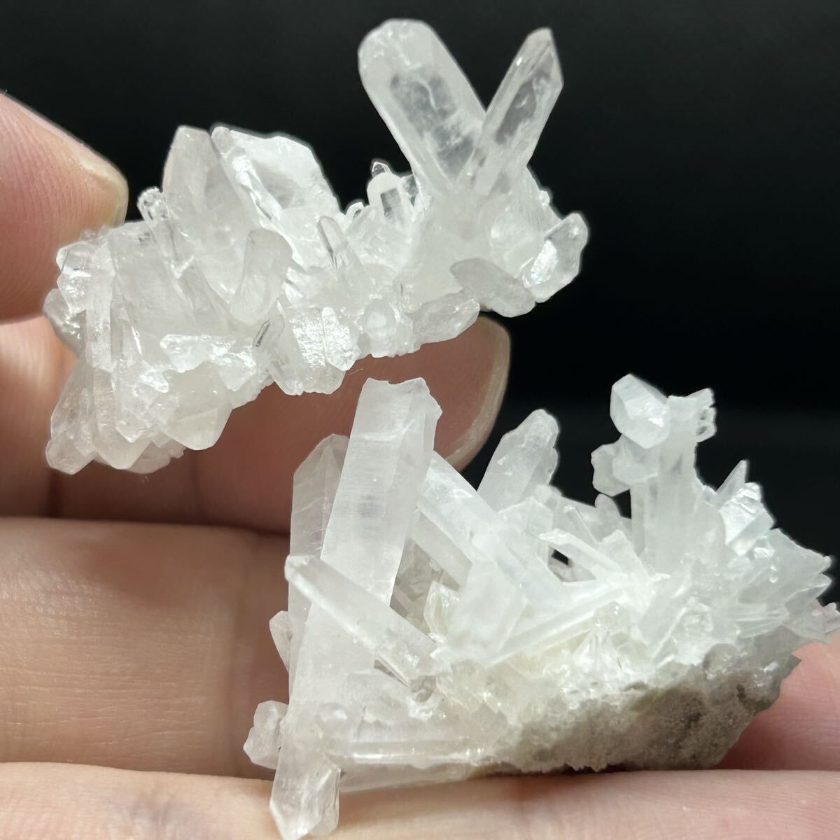 ■天然石 水晶 クラスター 2点 038■拍卖