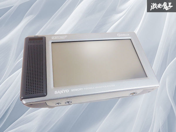 SANYO サンヨー GORILLA ゴリラ ワンセグ NV-SB250DT ポータブルナビ カーナビ 汎用 microSDカードなし2007年製 棚C7拍卖