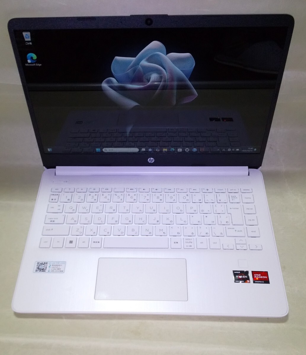 【Bios OK】 HP Laptop 14s-fq2012AU AMD Ryzen 5 5625U 8GB SSD/256GB ①拍卖