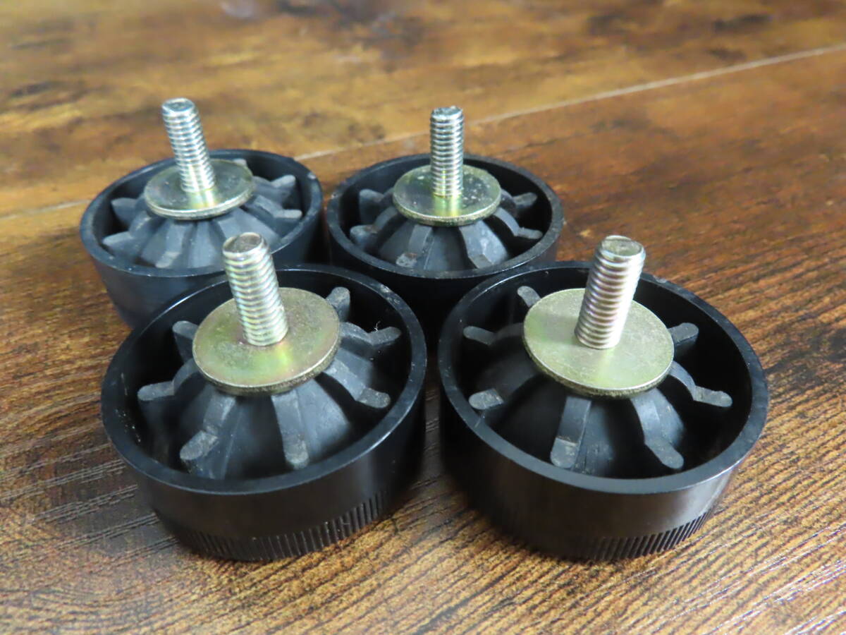 DENON 純正 インシュレーター 4個 ゴムヒビ割れ無し DP-790/1700等 No.535拍卖