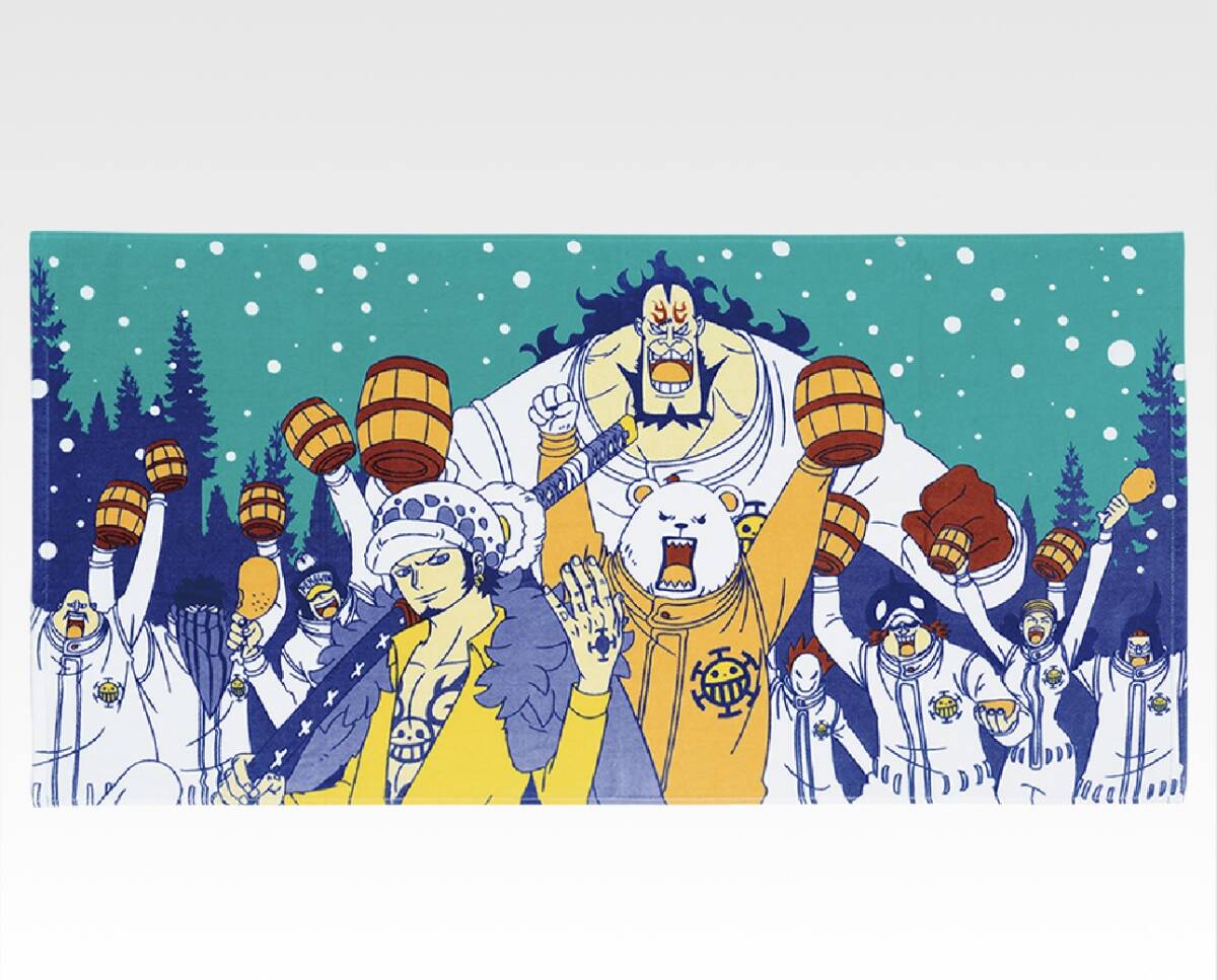 一番くじ ワンピース The Unbreakable Law F賞 ビッグタオル拍卖