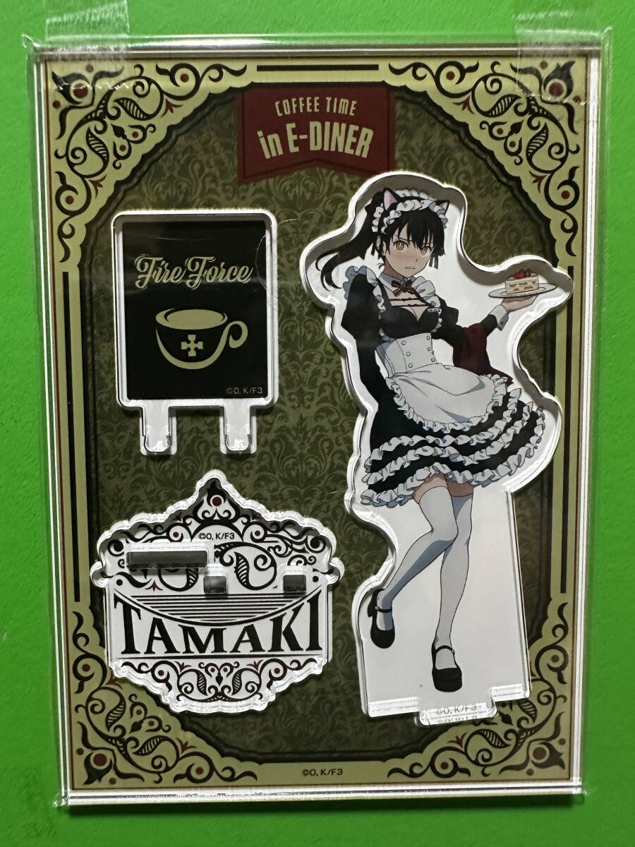 炎炎ノ消防隊 カフェ in E-DINER Fire Force Cafe アクリルスタンド カフェタイムver. 環古達拍卖