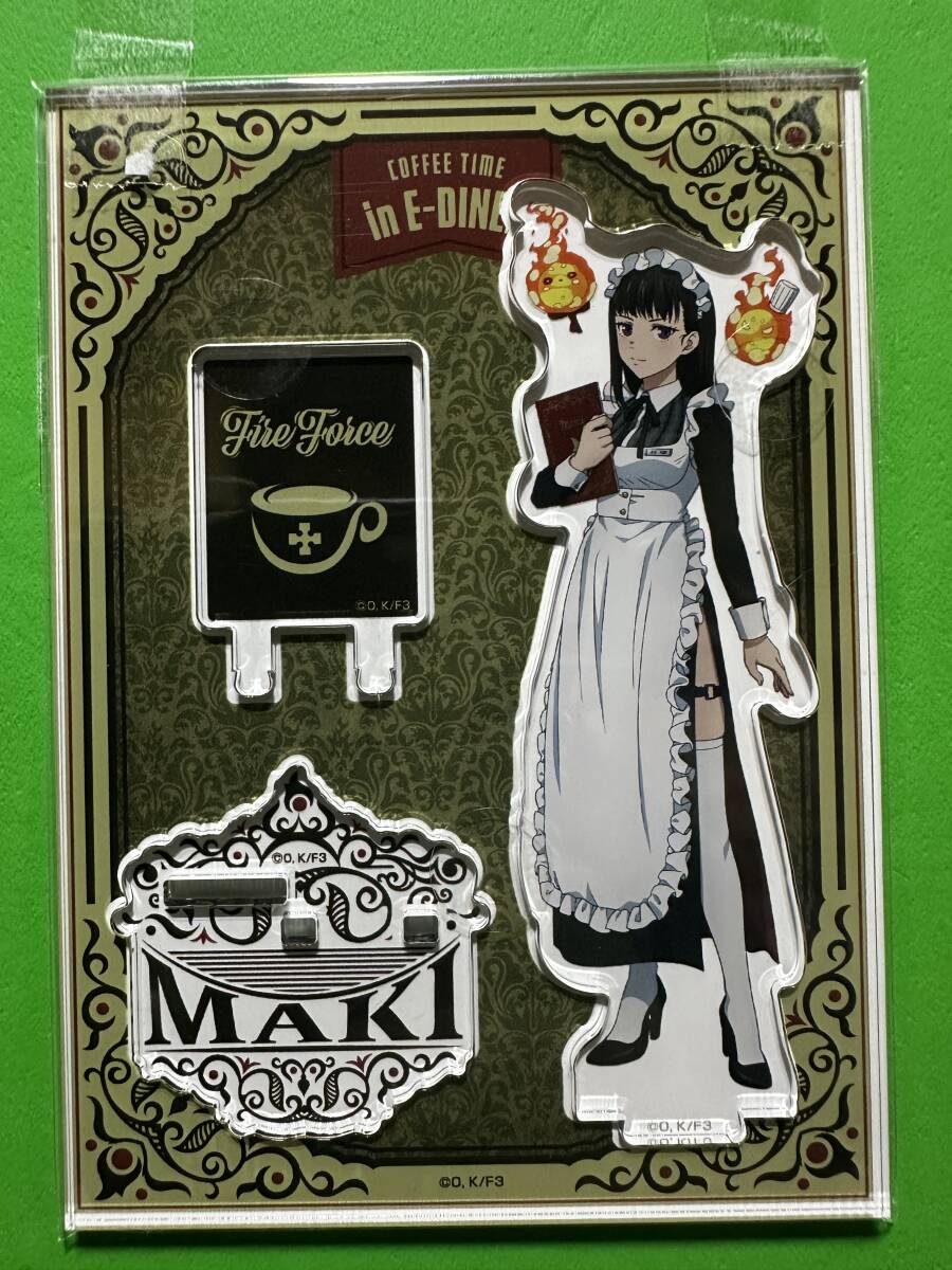 炎炎ノ消防隊 カフェ in E-DINER Fire Force Cafe アクリルスタンド カフェタイムver. 茉希尾瀬拍卖