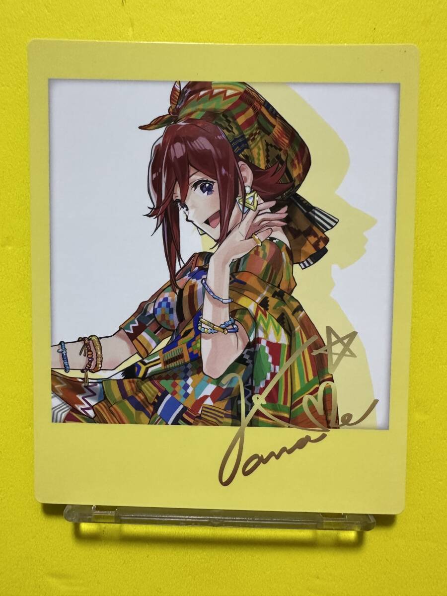 マクロス万博博覧会 購入特典 インスタントフォト風カード カナメ・バッカニア サイン拍卖