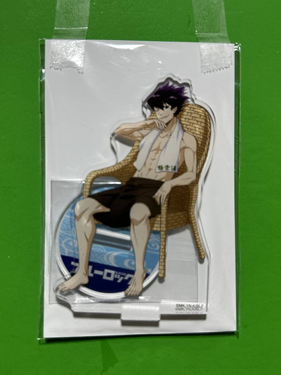 極楽湯xブルーロック エゴイストたちのふろロック 外気浴編 アクリルフィギュアスタンド お風呂ver. 烏旅人拍卖