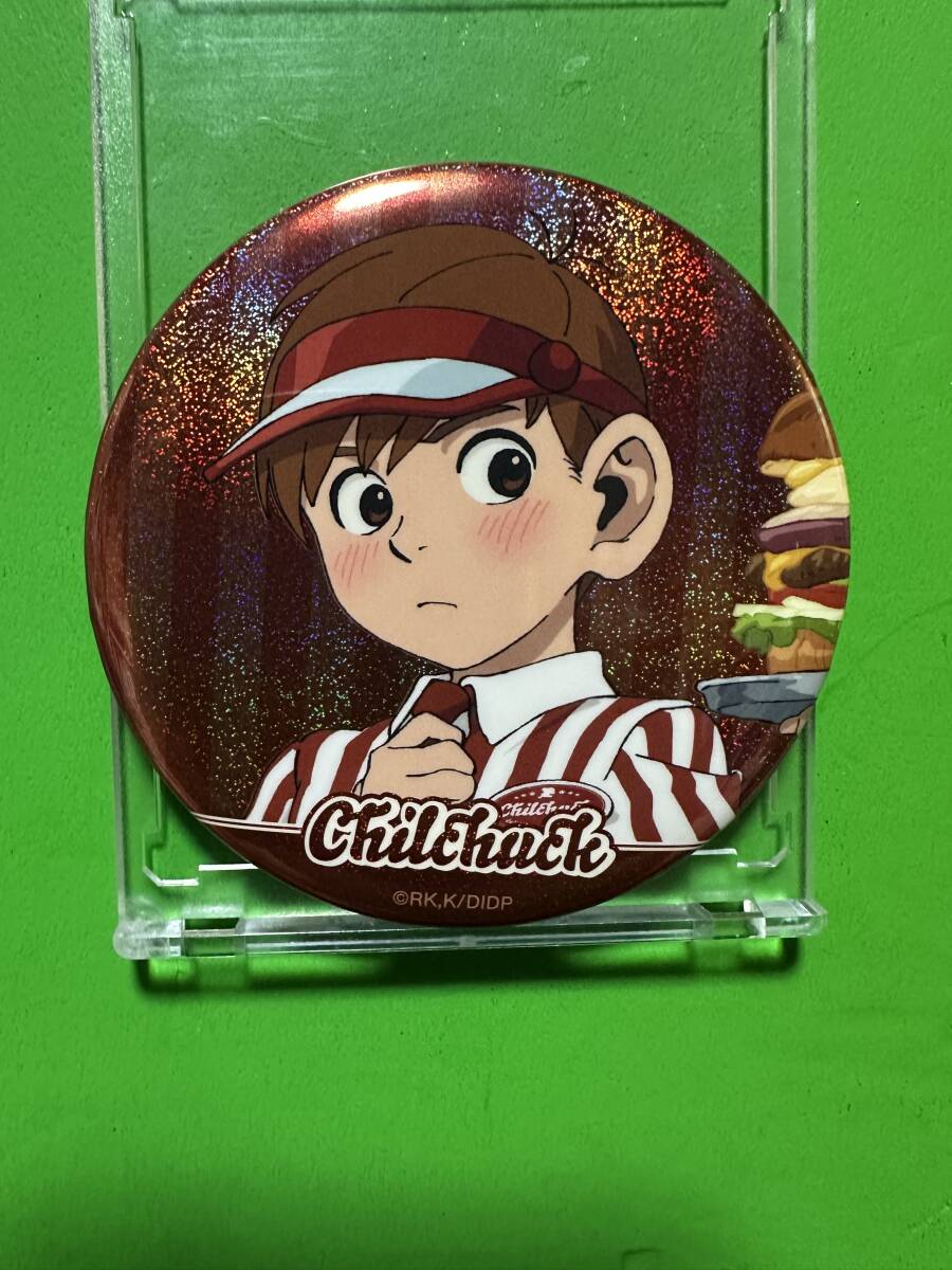 ダンジョン飯 書き下ろし アメリカンダイナーver. 一撃コレクション 75mmホログラム缶バッジ チルチャック拍卖