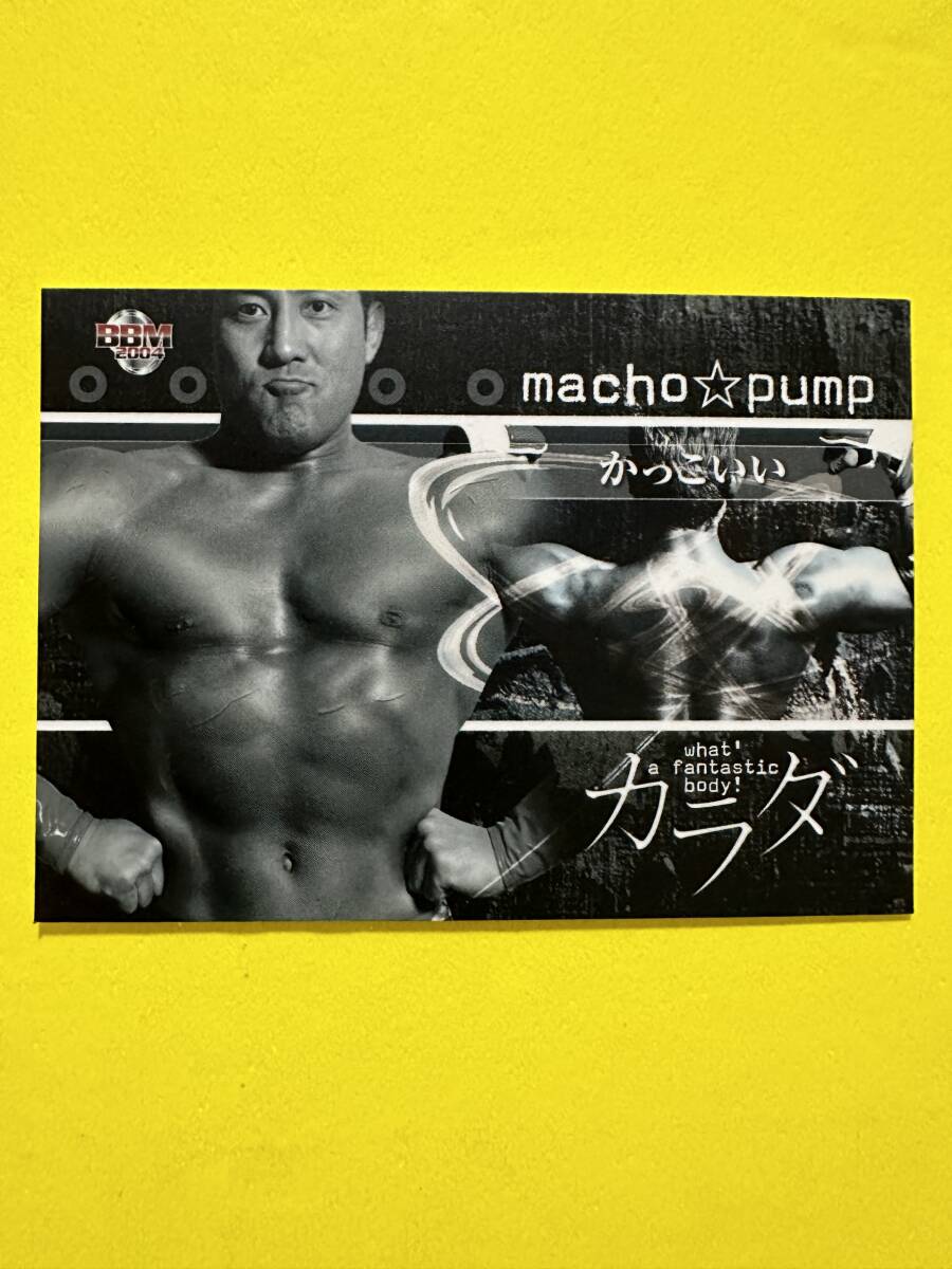 BBM2004 プロレスカード スペシャルカード かっこいいカラダ K3 マッチョ☆パンプ B拍卖