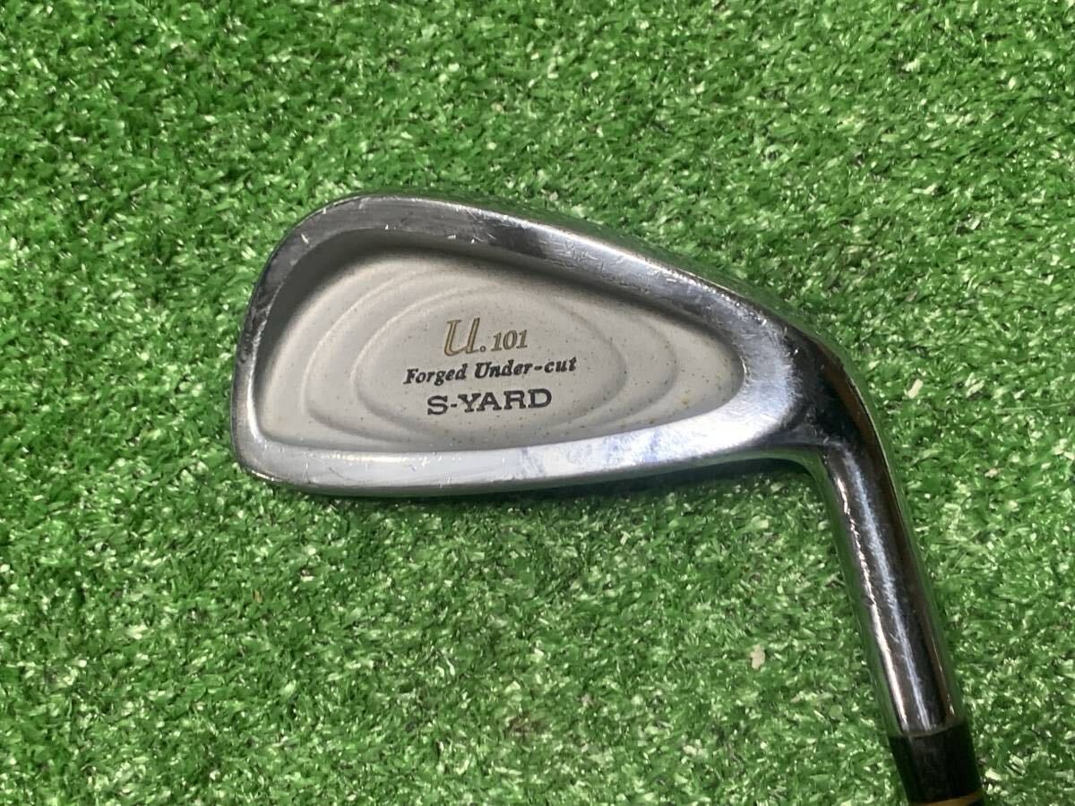 SAI-3062 中古 単品アイアン S-YARD u.101 3番アイアン カーボンシャフト Flex R拍卖