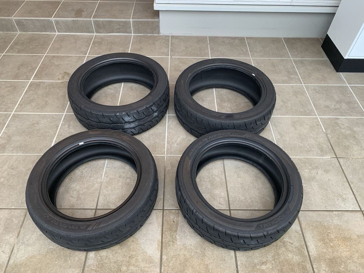 S660 ADVAN NEOVA AD09 165/55/15 2本 195/45/16 2本 22年製 7分山 ヒビ拍卖