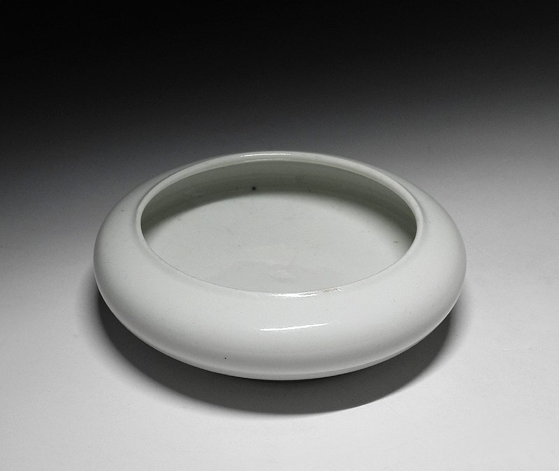 緑屋i■ 中国古玩 白磁 筆洗 水盂 水孟 徳化窯 白高麗 唐物 時代物 i9/1017-1/29-5#60拍卖