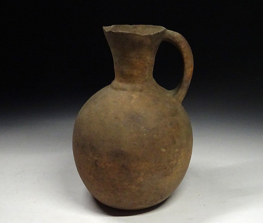 緑屋h■ 時代物 把手付 土器 仰韶文化 土器 アンダーソン バンチェン土器 南米プレインカ i9/10-6339/11-2#80拍卖