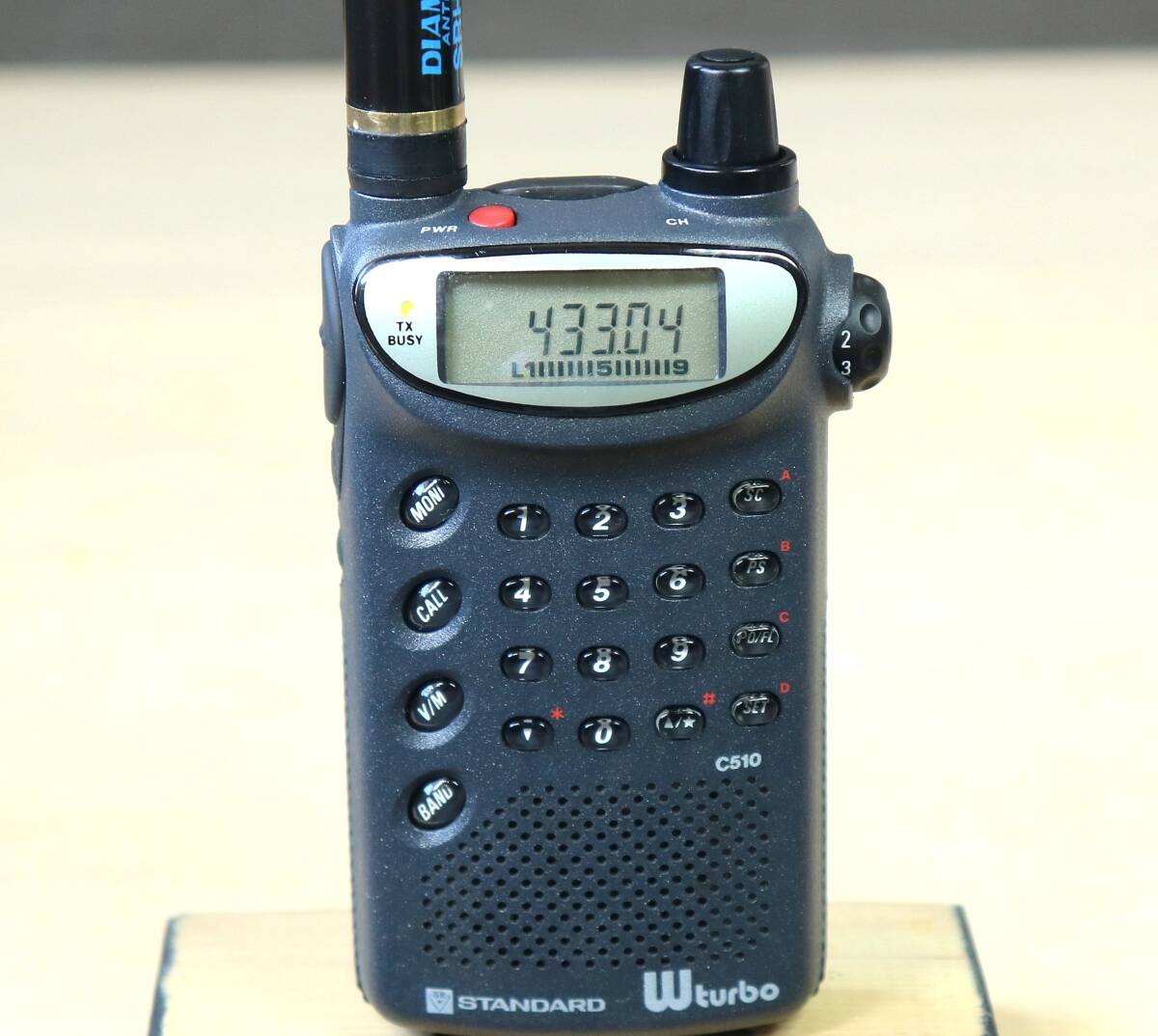 美品!STANDARD スタンダード C510 145/430/MHz トーンスケルチ内蔵、ダブルバンドハンディー ワイド受信対応(C501)拍卖