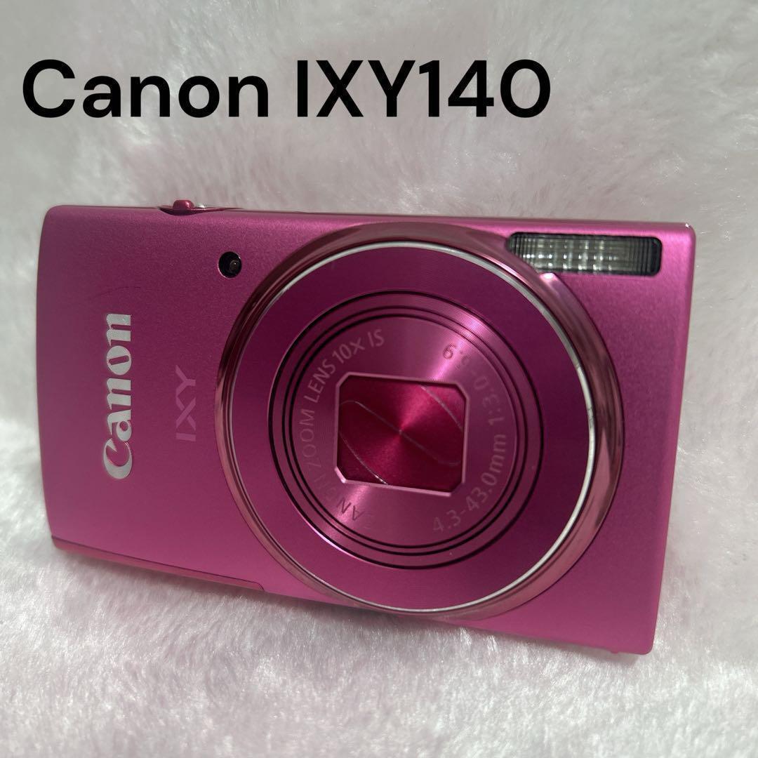 Canon IXY 140 ピンク コンパクトデジタルカメラ キャノン 充電器付拍卖