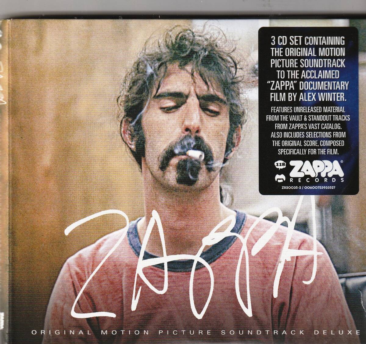 フランクザッパ 【タイトル】 Zappa Original Motion Picture Soundtrack インポート 中古CD 3CD拍卖
